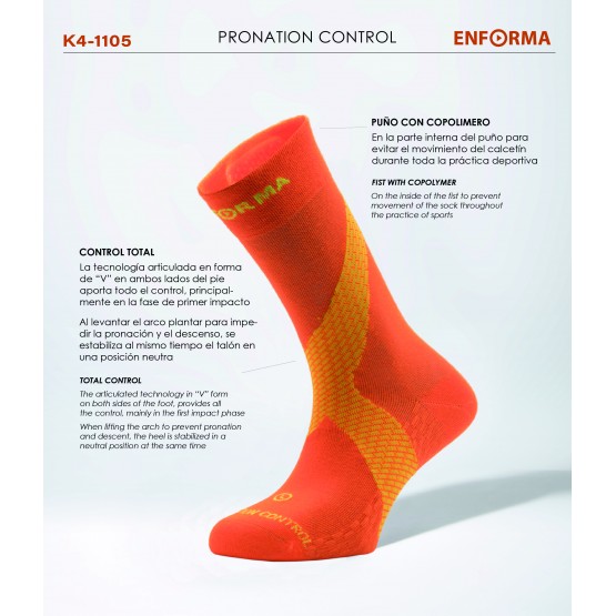 PRONATION CONTROL NARANJA