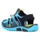 Koga Sandal JR - Tile blue-macaw green