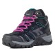 Muflon Mid WP WO'S black/fuchsia purple,